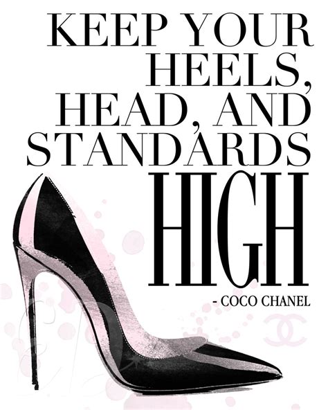 coco chanel hair quote|coco chanel quotes high heels.